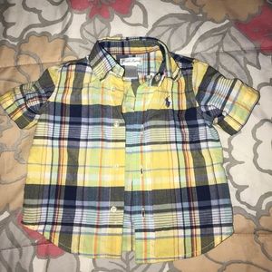 Infant boy Ralph Lauren button down